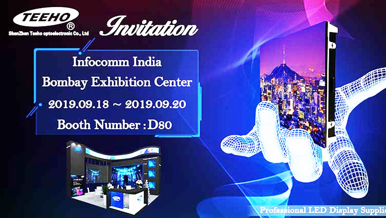 2019海外第三展 | 公海船赌博光电携新品亮相infocomm India
